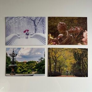 Central Park conservancy blank card set (4)